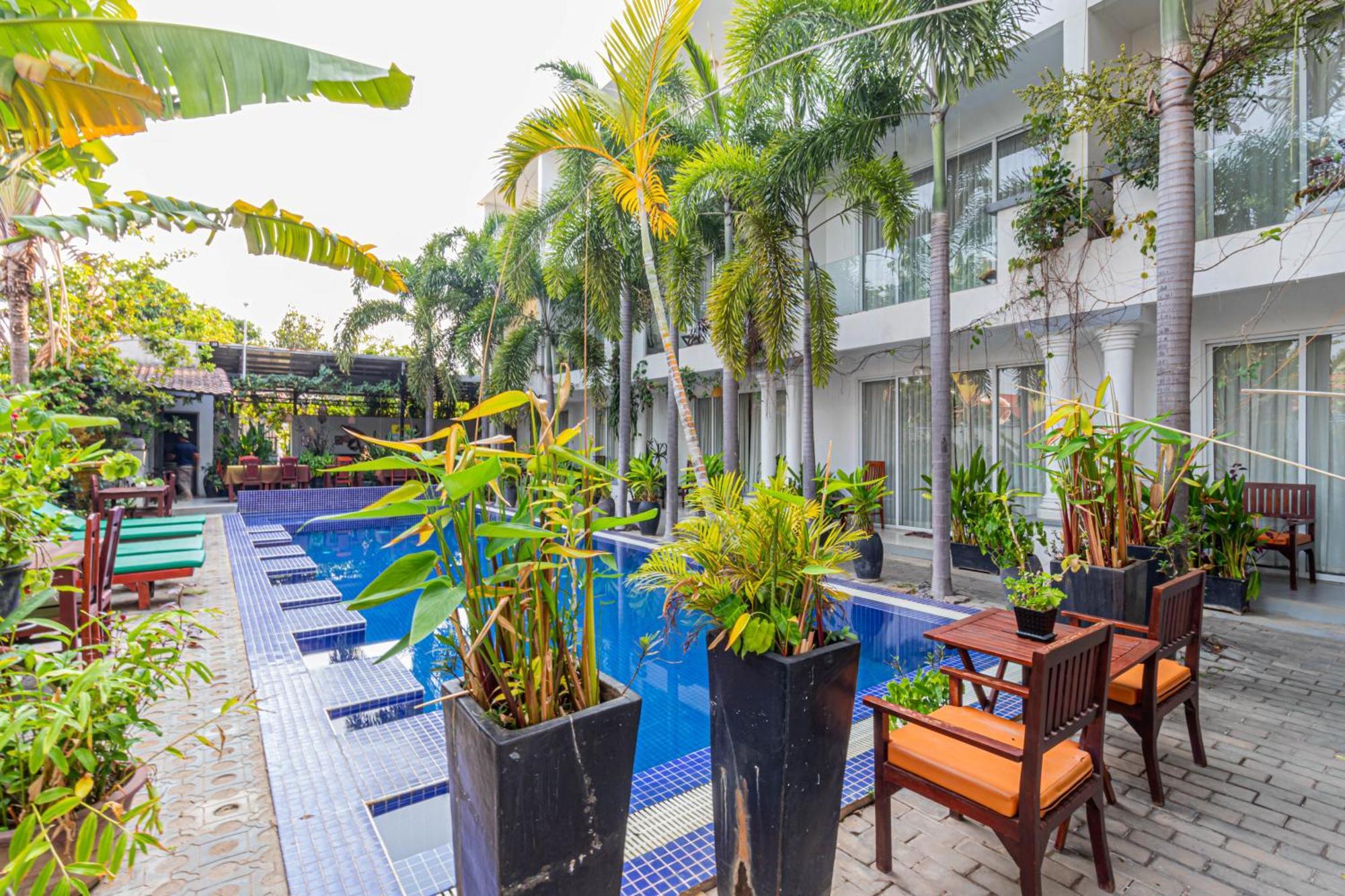 Golden Siem Reap Hotel Buitenkant foto